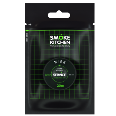 Проволока Нихром 0.16 мм, Smoke Kitchen, 20 м